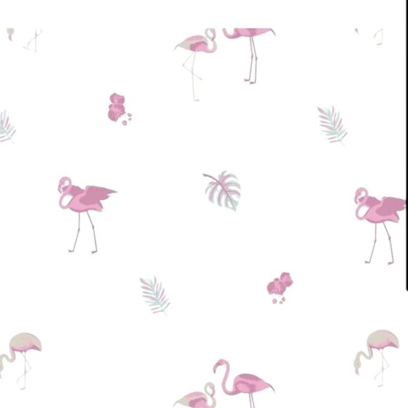 Bubble Baby Flamingo Print Bamboo Snap Footie Romper 12-18M NWT‎ - Picture 3 of 6